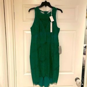 Adelyn Rae green lace dress from Nordstroms. Never worn, tags on.